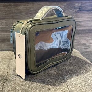 BÉIS Olive Green Travel Case